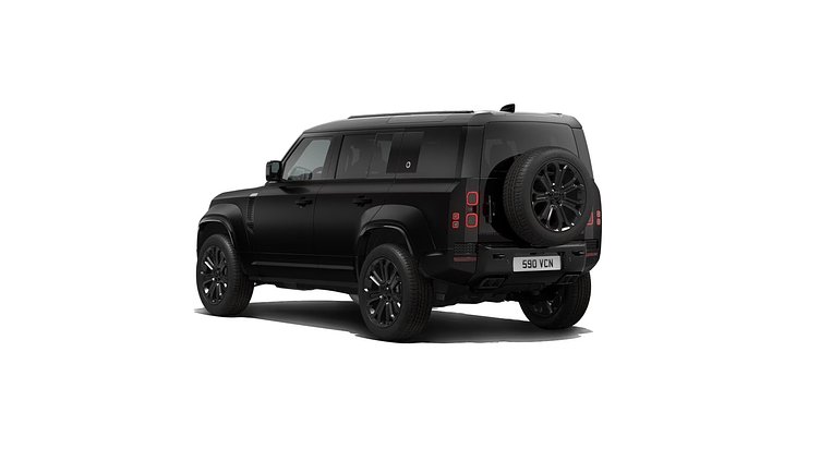 2026 New Land Rover Defender OCTA Narvik Black P635 Petrol V8 Mild Hybrid Black