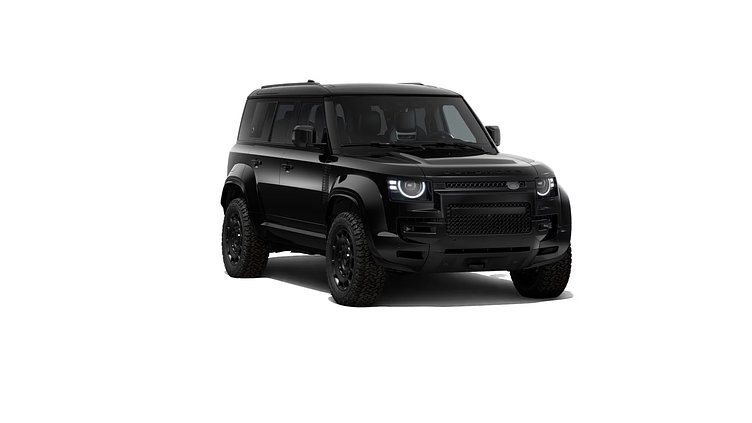 2026 New Land Rover Defender OCTA Narvik Black P635 Petrol V8 Mild Hybrid Black
