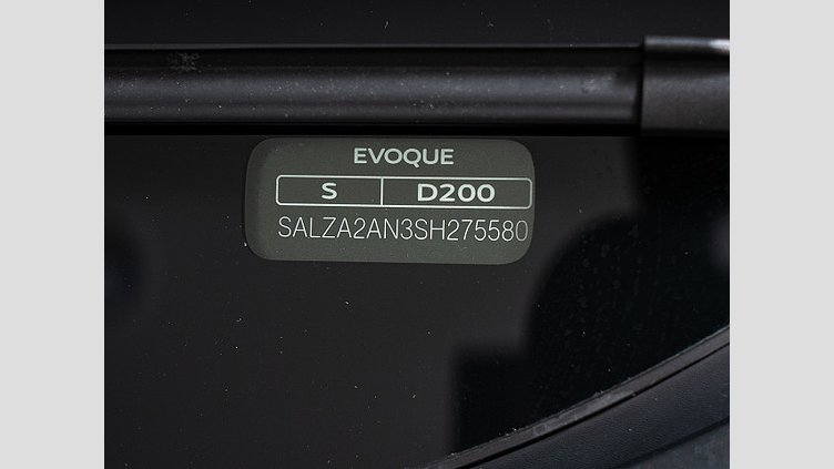 2024 認定中古車 Land Rover Range Rover Evoque サントリーニブラック D200マイルドハイブリッド（ディーゼル） Standard Wheelbase S