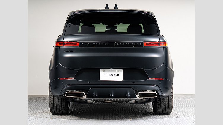 2025 認定中古車 Land Rover Range Rover Sport サントリーニブラック P550eプラグインハイブリッド（ガソリン） スタンダードホイールベース Dynamic SE