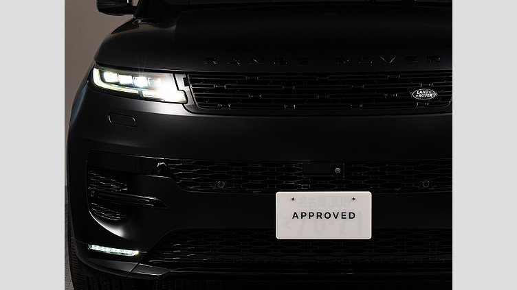 2025 認定中古車 Land Rover Range Rover Sport サントリーニブラック P550eプラグインハイブリッド（ガソリン） スタンダードホイールベース Dynamic SE