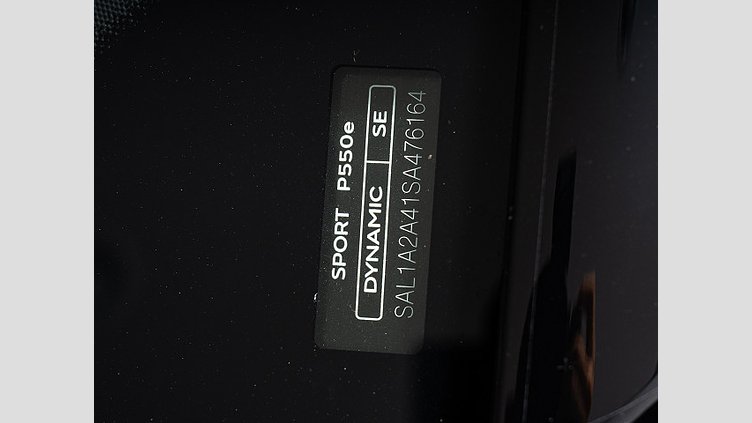 2025 認定中古車 Land Rover Range Rover Sport サントリーニブラック P550eプラグインハイブリッド（ガソリン） スタンダードホイールベース Dynamic SE