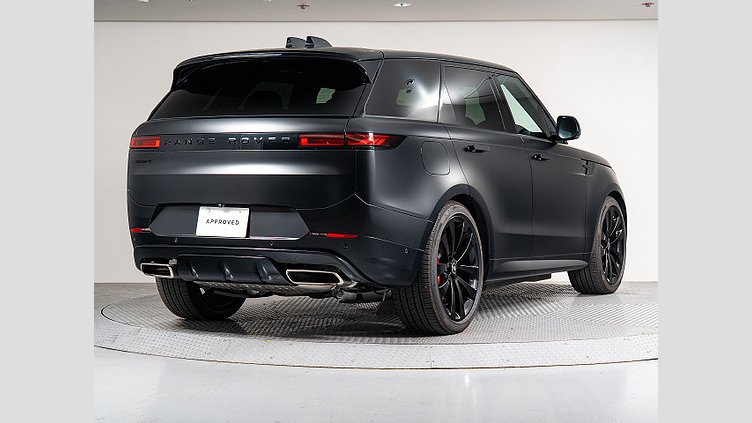 2025 認定中古車 Land Rover Range Rover Sport サントリーニブラック P550eプラグインハイブリッド（ガソリン） スタンダードホイールベース Dynamic SE