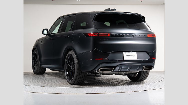 2025 認定中古車 Land Rover Range Rover Sport サントリーニブラック P550eプラグインハイブリッド（ガソリン） スタンダードホイールベース Dynamic SE