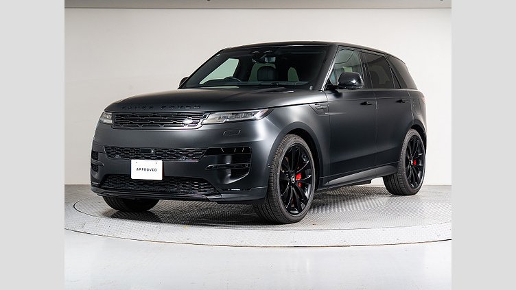 2025 認定中古車 Land Rover Range Rover Sport サントリーニブラック P550eプラグインハイブリッド（ガソリン） スタンダードホイールベース Dynamic SE