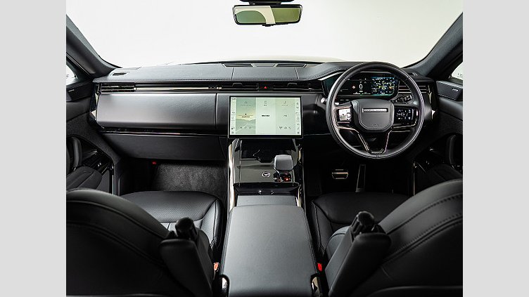 2025 認定中古車 Land Rover Range Rover Sport サントリーニブラック P550eプラグインハイブリッド（ガソリン） スタンダードホイールベース Dynamic SE