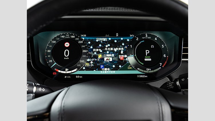 2025 認定中古車 Land Rover Range Rover Sport サントリーニブラック P550eプラグインハイブリッド（ガソリン） スタンダードホイールベース Dynamic SE