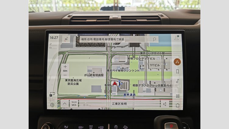 2025 認定中古車 Land Rover Defender 110 サントリーニブラック D350 ディーゼルマイルドハイブリッド X-Dynamic HSE