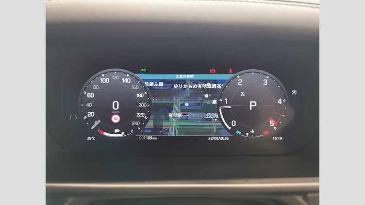 2025 認定中古車 Land Rover Defender 110 サントリーニブラック D350 ディーゼルマイルドハイブリッド X-Dynamic HSE