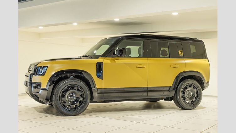 2025 New Land Rover Defender 110 Deep Sandglow Yellow AWD 3.0 Trophy Edition 1 350PS
