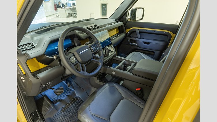 2025 New Land Rover Defender 110 Deep Sandglow Yellow AWD 3.0 Trophy Edition 1 350PS