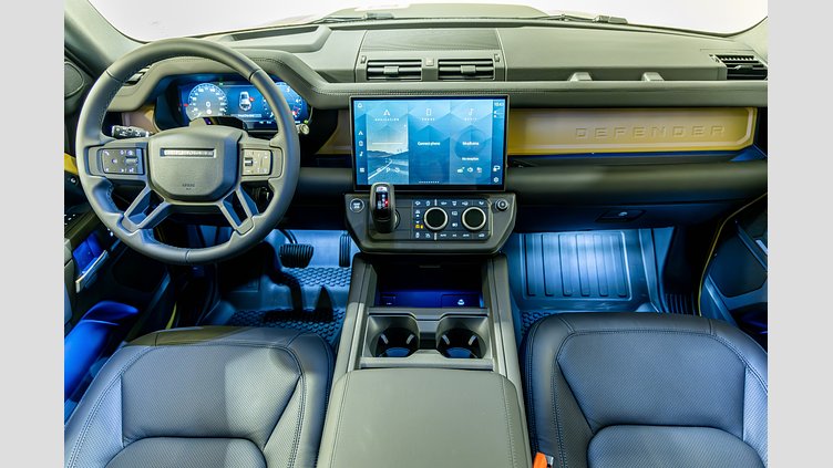 2025 New Land Rover Defender 110 Deep Sandglow Yellow AWD 3.0 Trophy Edition 1 350PS