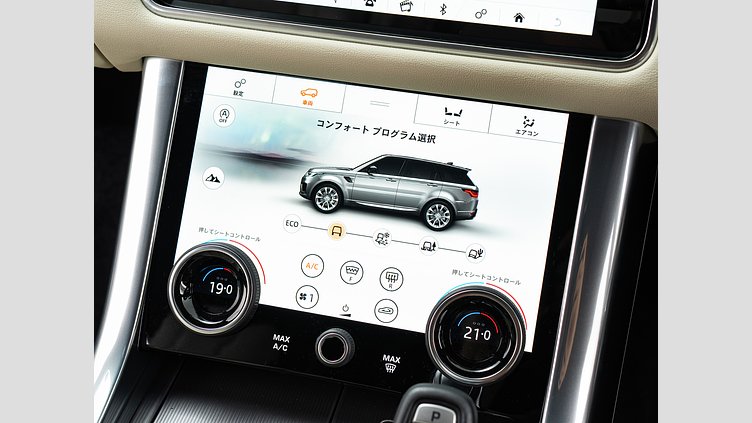 2022 認定中古車 Land Rover Range Rover Sport ユーロンホワイト INGENIUM 3.0L 6気筒ディーゼル MHEV 300PS HSE 3.0L MHEV