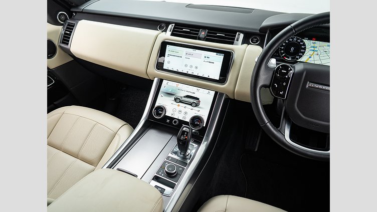 2022 認定中古車 Land Rover Range Rover Sport ユーロンホワイト INGENIUM 3.0L 6気筒ディーゼル MHEV 300PS HSE 3.0L MHEV