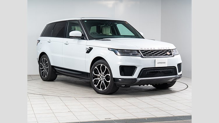 2022 認定中古車 Land Rover Range Rover Sport ユーロンホワイト INGENIUM 3.0L 6気筒ディーゼル MHEV 300PS HSE 3.0L MHEV