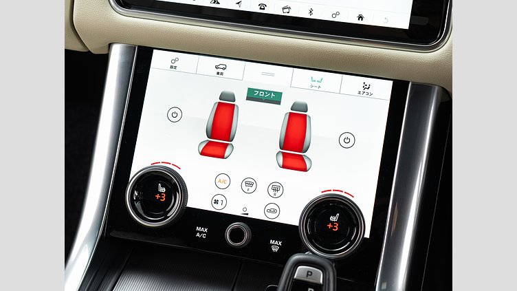 2022 認定中古車 Land Rover Range Rover Sport ユーロンホワイト INGENIUM 3.0L 6気筒ディーゼル MHEV 300PS HSE 3.0L MHEV