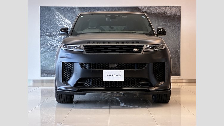 2025 認定中古車 Land Rover Range Rover Sport オブシディアンブラック（サテンフィニッシュ） P635マイルドハイブリッド SWB SV