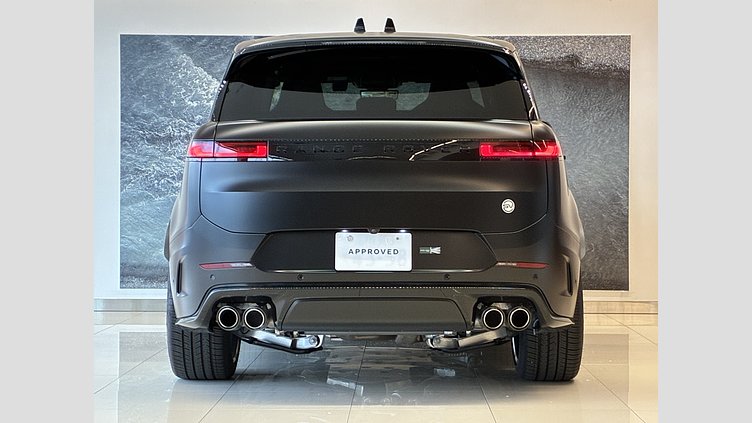 2025 認定中古車 Land Rover Range Rover Sport オブシディアンブラック（サテンフィニッシュ） P635マイルドハイブリッド SWB SV