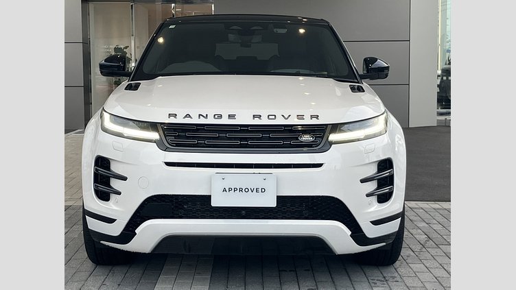 2025 認定中古車 Land Rover Range Rover Evoque オストゥーニパールホワイト プラグインハイブリッド（ガソリン） SWB DYNAMIC SE