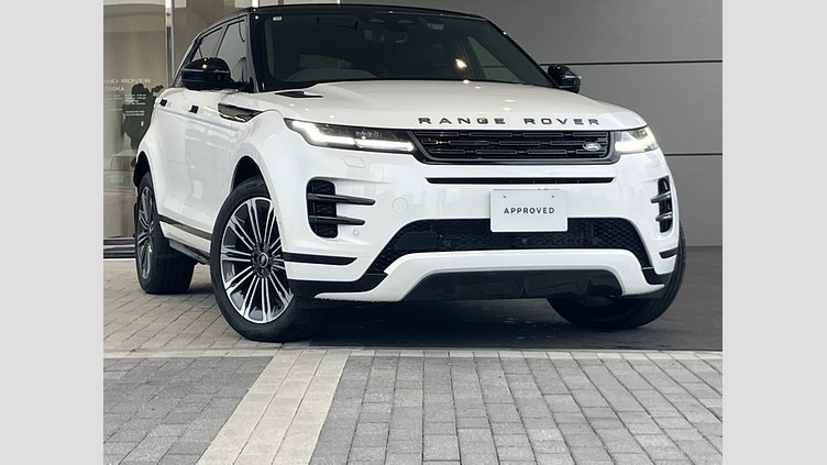 2025 認定中古車 Land Rover Range Rover Evoque オストゥーニパールホワイト プラグインハイブリッド（ガソリン） SWB DYNAMIC SE