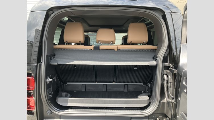 2025 認定中古車 Land Rover Defender 90 サントリーニブラック D350 ディーゼルマイルドハイブリッド X-Dynamic HSE