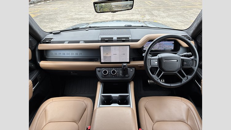 2024 認定中古車 Land Rover Defender 110 カルパチアングレイ D350 ディーゼルマイルドハイブリッド X