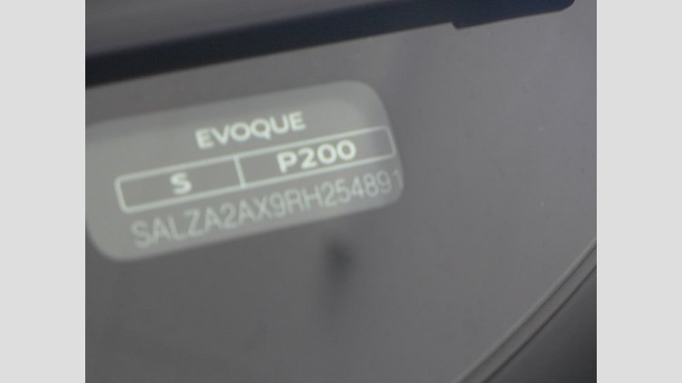 2024 認定中古車 Land Rover Range Rover Evoque フジホワイト P200（ガソリン） スタンダードホイールベース S