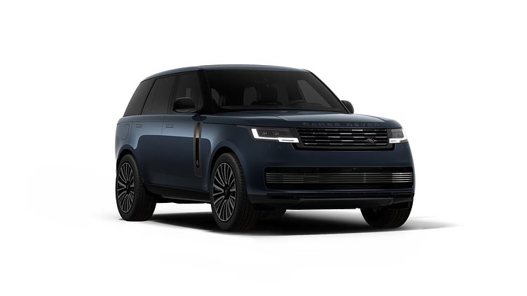 2026 Ny Land Rover Range Rover Constellation Blue in Gloss finish​ P550e bensinladdhybridfordon Standard hjulbas SV