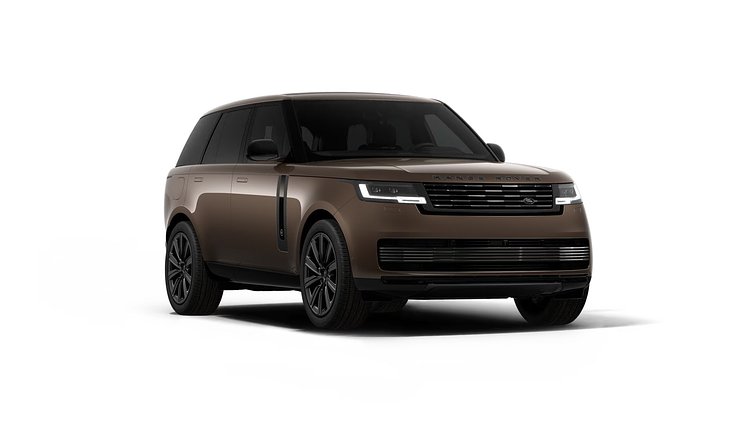 2026 Ny Land Rover Range Rover Tourmaline Brown - blank finish P550e bensinladdhybridfordon Standard hjulbas SV