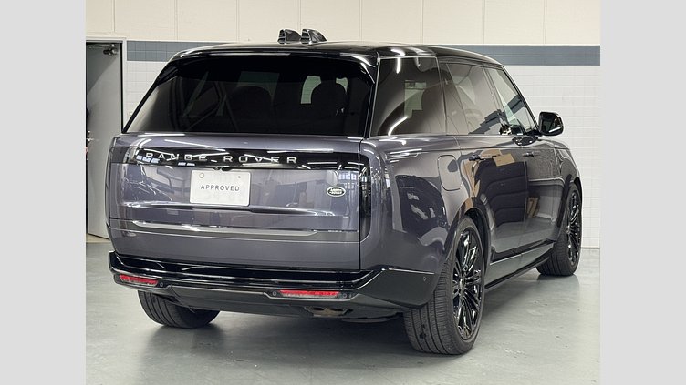 2023 認定中古車 Land Rover Range Rover アメジストグレイパープル - グロスフィニッシュ RANGE ROVER AUTOBIOGRAPHY ロングホイールベース
4.4L V8 530PSツインターボガソリンエンジン（AT）
AWD ロングホイールベース AUTOBIOGRAPHY