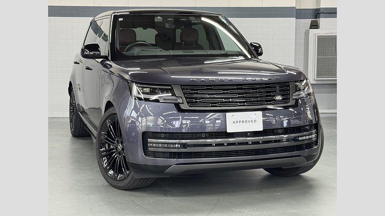 2023 認定中古車 Land Rover Range Rover アメジストグレイパープル - グロスフィニッシュ RANGE ROVER AUTOBIOGRAPHY ロングホイールベース
4.4L V8 530PSツインターボガソリンエンジン（AT）
AWD ロングホイールベース AUTOBIOGRAPHY