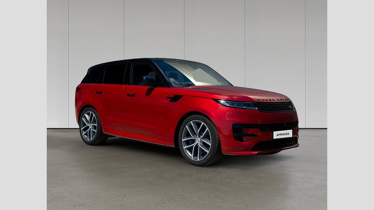 2023 Approved Land Rover Range Rover Sport Czerwony Firenze Red 3.0-LITROWY 6-CYLINDROWY 510KM TURBODOŁADOWANY BENZYNOWY PHEV FIRST EDITION