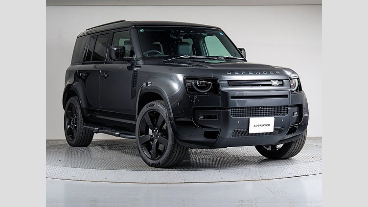 2025 認定中古車 Land Rover Defender 110 カルパチアングレイ D350 ディーゼルマイルドハイブリッド X-Dynamic HSE