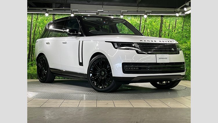 2024 認定中古車 Land Rover Range Rover オストゥーニパールホワイト（お取り扱いの有無については正規ディーラーにお問い合わせください） D350 AWD MHEV（AT） スタンダードホイールベース Autobiography