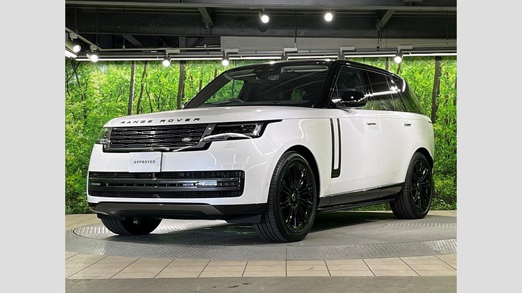 2024 認定中古車 Land Rover Range Rover オストゥーニパールホワイト（お取り扱いの有無については正規ディーラーにお問い合わせください） D350 AWD MHEV（AT） スタンダードホイールベース Autobiography