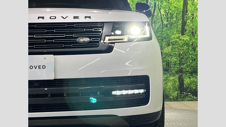 2024 認定中古車 Land Rover Range Rover オストゥーニパールホワイト（お取り扱いの有無については正規ディーラーにお問い合わせください） D350 AWD MHEV（AT） スタンダードホイールベース Autobiography