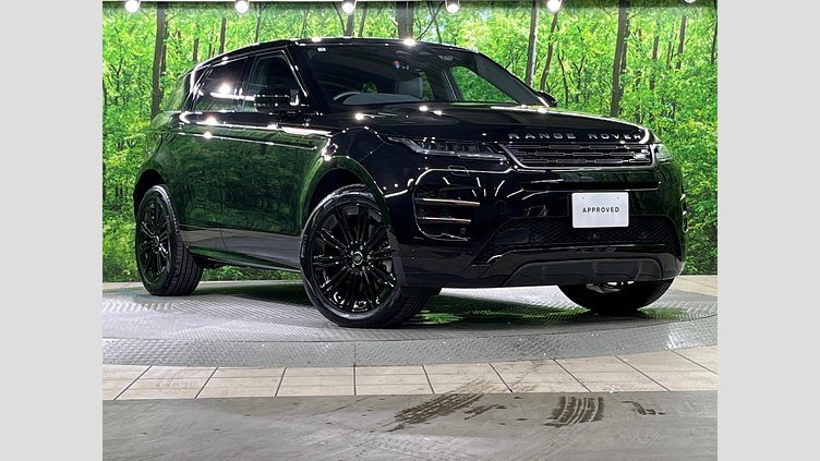 2024 認定中古車 Land Rover Range Rover Evoque サントリーニブラック プラグインハイブリッド（ガソリン） Standard Wheelbase DYNAMIC HSE