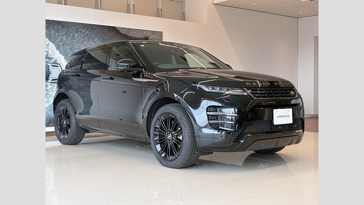 2024 認定中古車 Land Rover Range Rover Evoque サントリーニブラック プラグインハイブリッド（ガソリン） Standard Wheelbase DYNAMIC HSE
