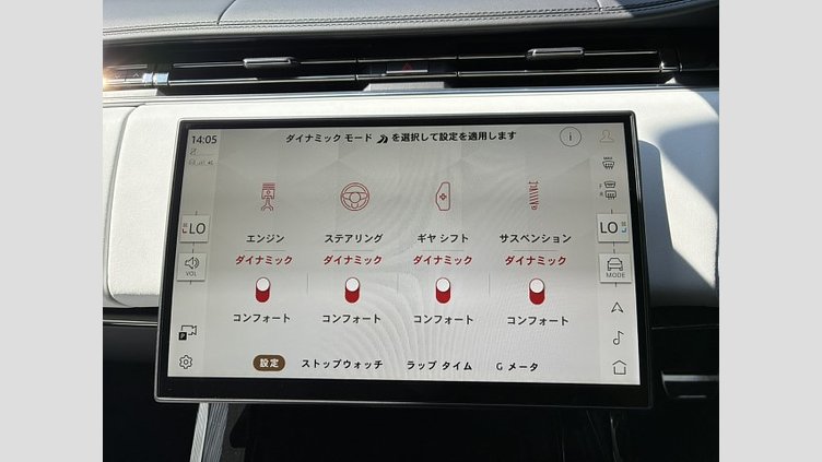2025 認定中古車 Land Rover Range Rover Sport サントリーニブラック D300マイルドハイブリッド スタンダードホイールベース Autobiography