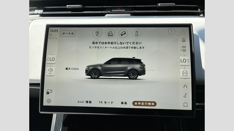 2025 認定中古車 Land Rover Range Rover Sport サントリーニブラック D300マイルドハイブリッド スタンダードホイールベース Autobiography