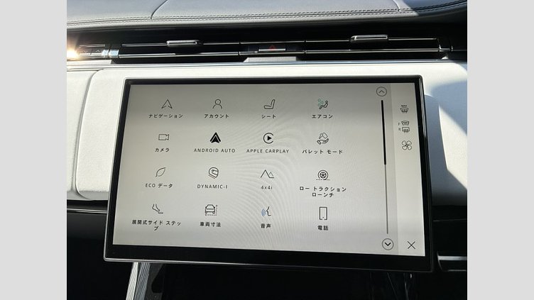 2025 認定中古車 Land Rover Range Rover Sport サントリーニブラック D300マイルドハイブリッド スタンダードホイールベース Autobiography
