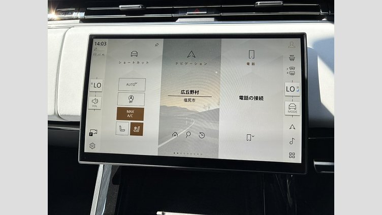 2025 認定中古車 Land Rover Range Rover Sport サントリーニブラック D300マイルドハイブリッド スタンダードホイールベース Autobiography