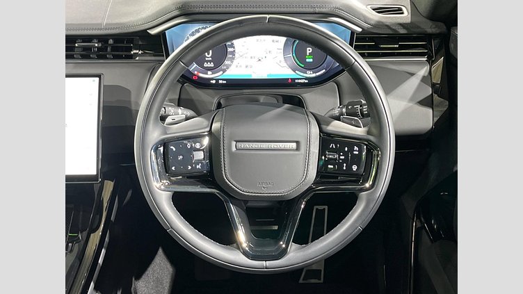 2025 認定中古車 Land Rover Range Rover Sport サントリーニブラック P550eプラグインハイブリッド（ガソリン） スタンダードホイールベース Dynamic SE