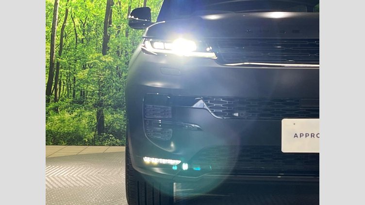 2025 認定中古車 Land Rover Range Rover Sport サントリーニブラック P550eプラグインハイブリッド（ガソリン） スタンダードホイールベース Dynamic SE