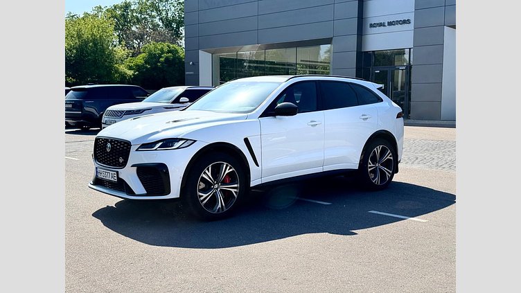 2023 Вживаний Jaguar F-Pace Ostuni Pearl White P550 AWD AUTOMATIC SVR