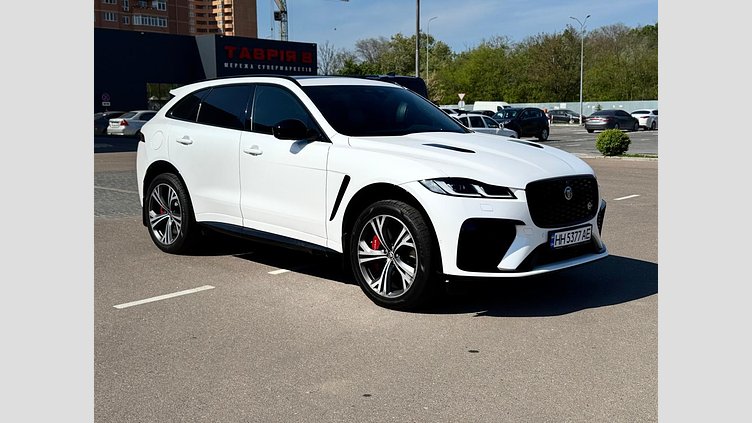 2023 Вживаний Jaguar F-Pace Ostuni Pearl White P550 AWD AUTOMATIC SVR