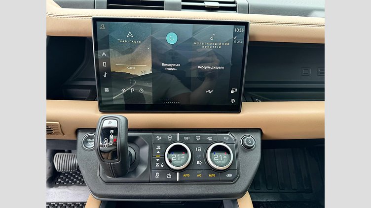 2025 Вживаний Land Rover Defender 90 Santorini Black Дизель D250 MHEV X-Dynamic SE