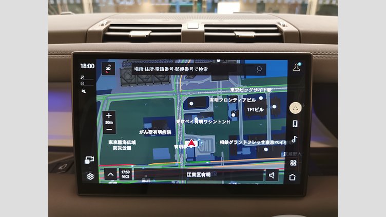 2024 認定中古車 Land Rover Defender 130 シリコンシルバー D350 ディーゼルマイルドハイブリッド X-Dynamic SE