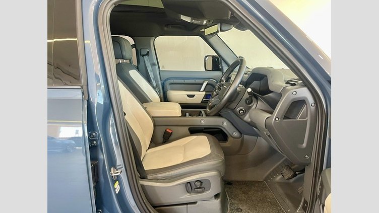 2025 Approved Land Rover Defender 110 Tasman Blue Automatic P400 X-Dynamic HSE