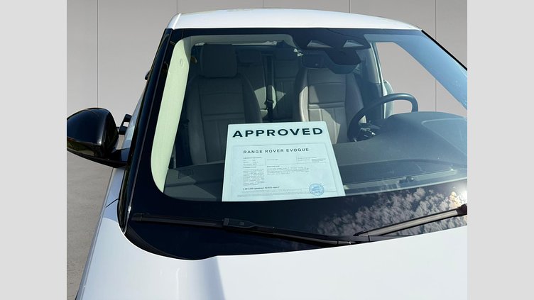 2024 Approved Land Rover Range Rover Evoque Fuji White D165 ДИЗЕЛЬ AWD MHEV Standard Wheelbase S
